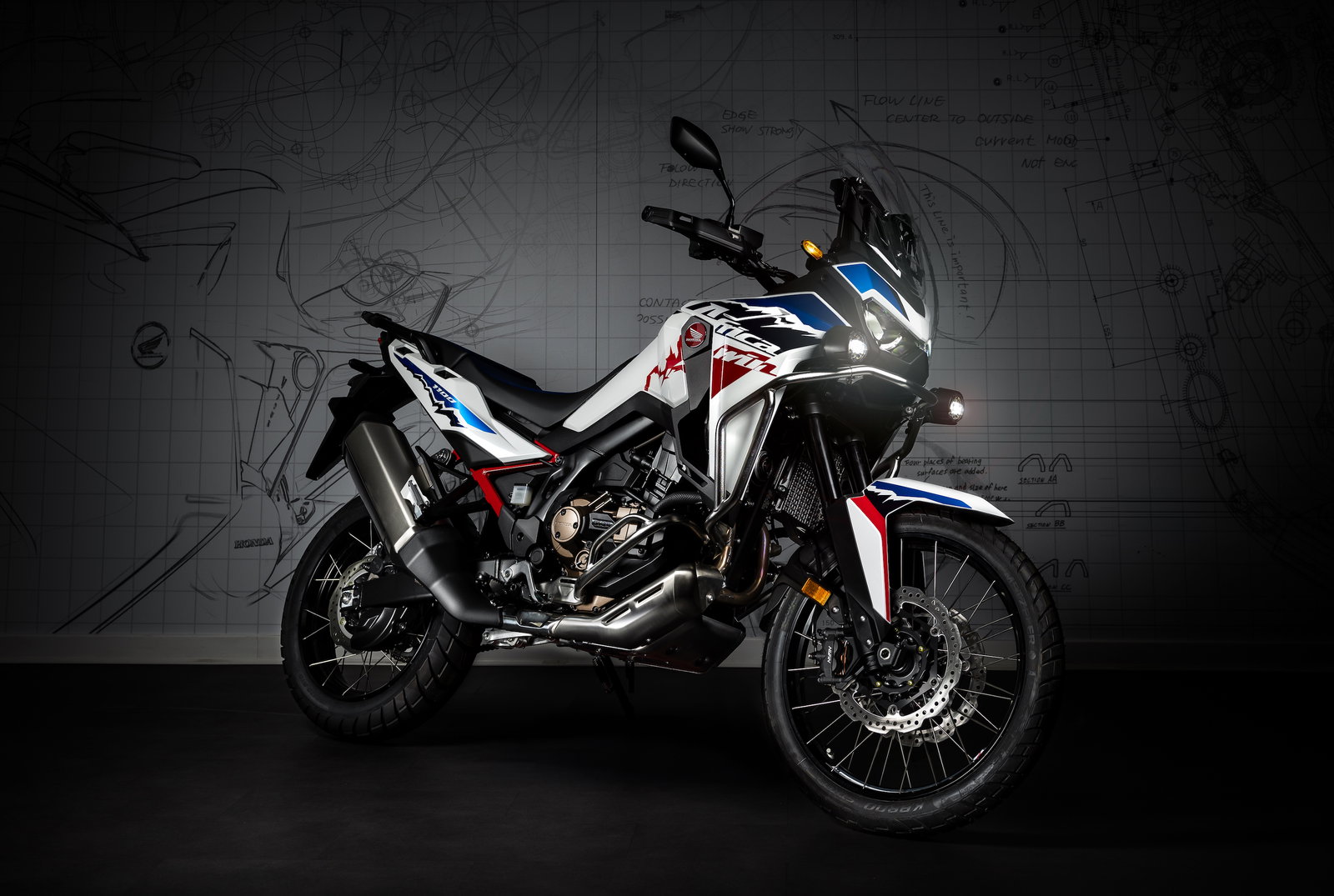 The Honda Africa Twin Adventure Roads Edition is Loaded with